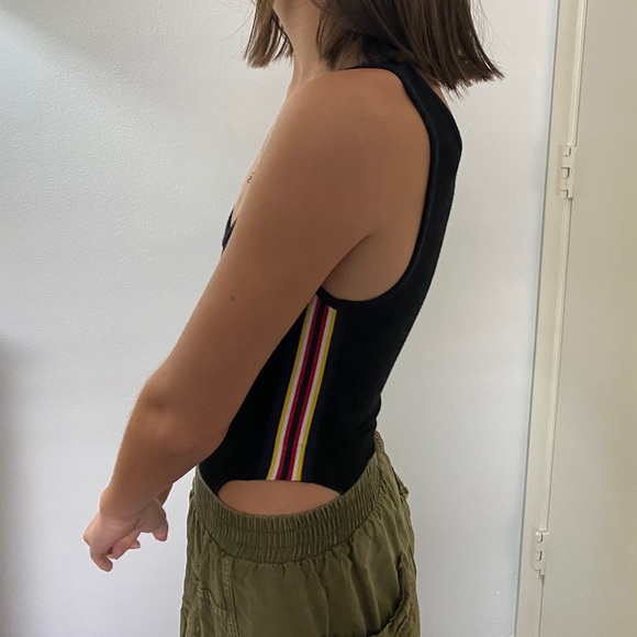 LF Striped Bodysuit - Picture 1 of 3